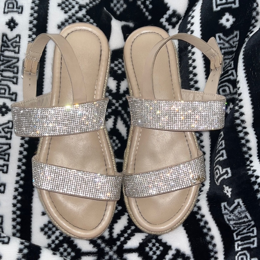 Sparkly Platform wedges